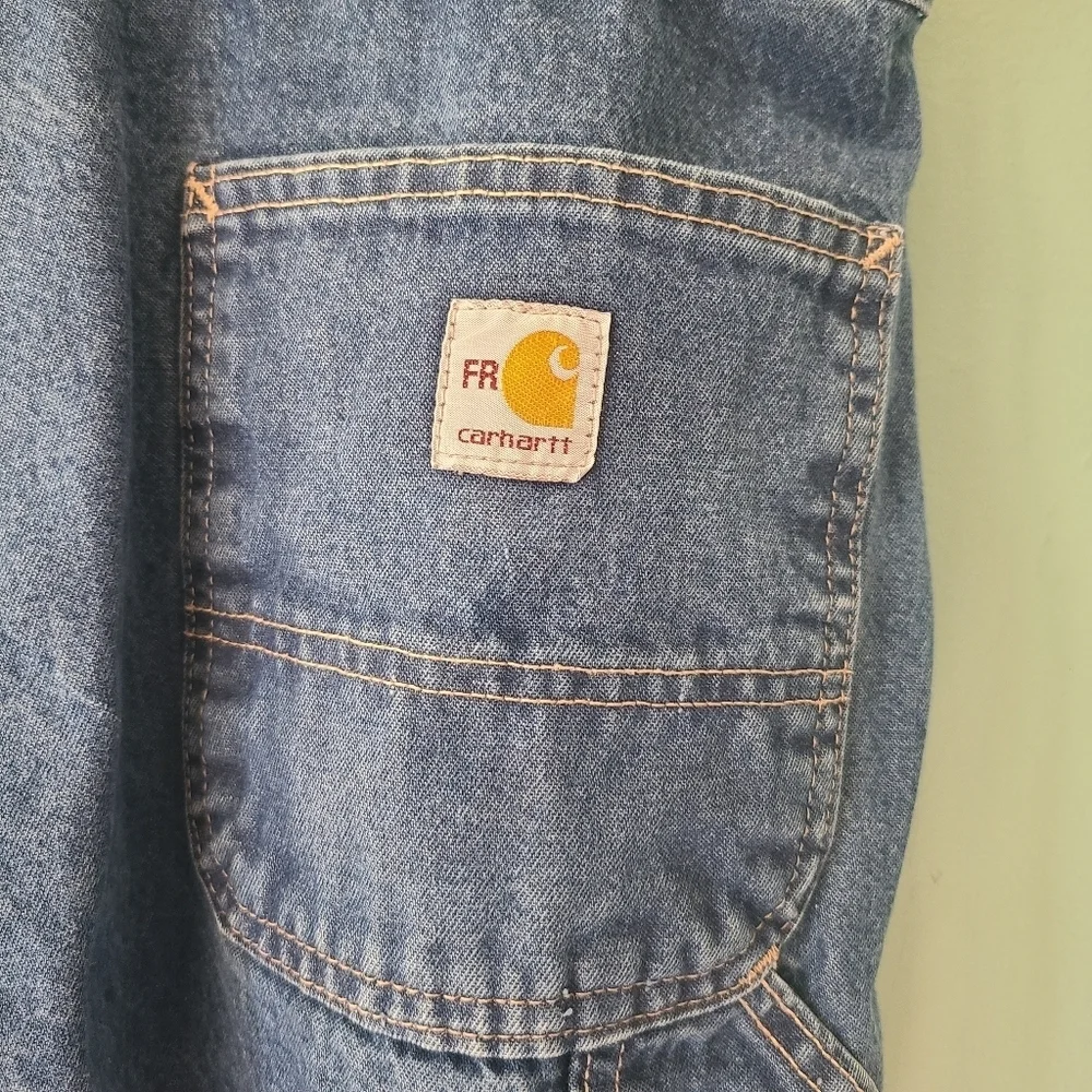 Carhartt HRC2 Medium Wash Jeans Size 42X30